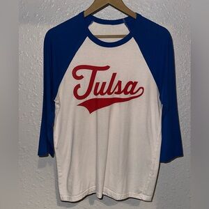 TULSA BASEBALL TEE - M